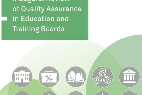 Image of inaugural review of quality assurance in education and training boards branding