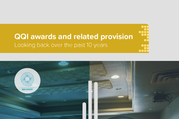 Cover page of report 'QQI awards and related provision'