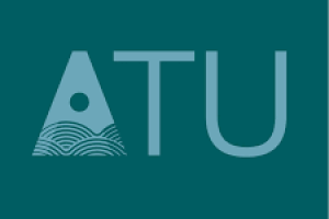 Atlantic Technological University (ATU) logo on green background