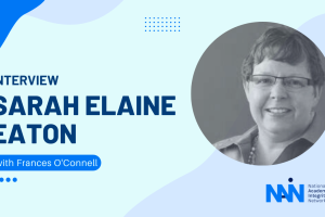 alt="an interview with Sarah Elaine Eaton for the NAIN podcast series."