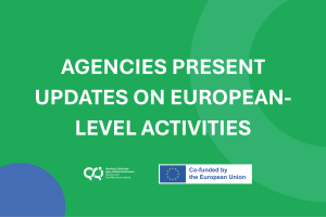 alt="agencies present updates on European-level activities."