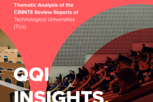 alt="QQI Insights - Thematic analysis of the CINNTE Review reports of technological universities."